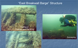 East Breakwall Barge Structure